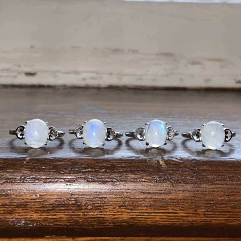 moonstone rings